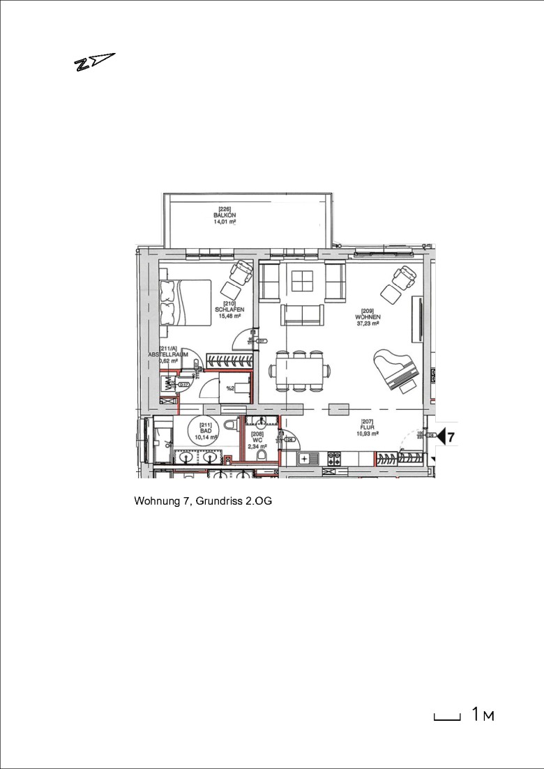 Fertiggestellte Wohnungen in Dahlem – Erstbezug, Altbau mit Aufzug